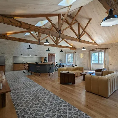 Sejour De Luxe Au Coeur De Mainxe, Avec Truffe Et Cours De Cuisine, Ideal Pour 4 Couples - Fr-1-653-235 Lägenhet Mainxe